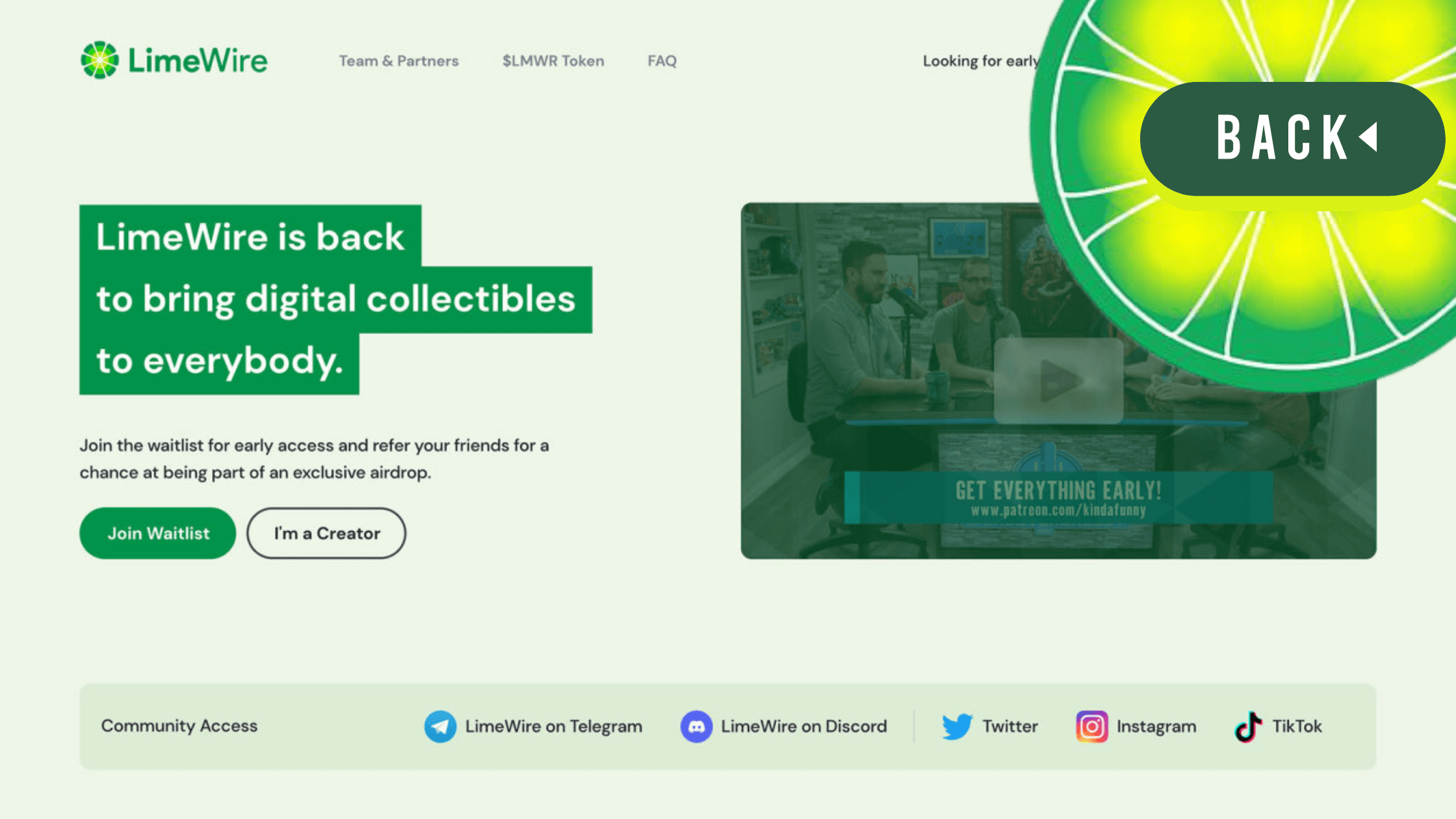 LimeWire Is Relaunching as NFT Marketplace Cryptoflies News