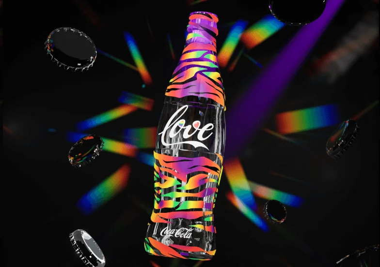 coca cola pride nft collection