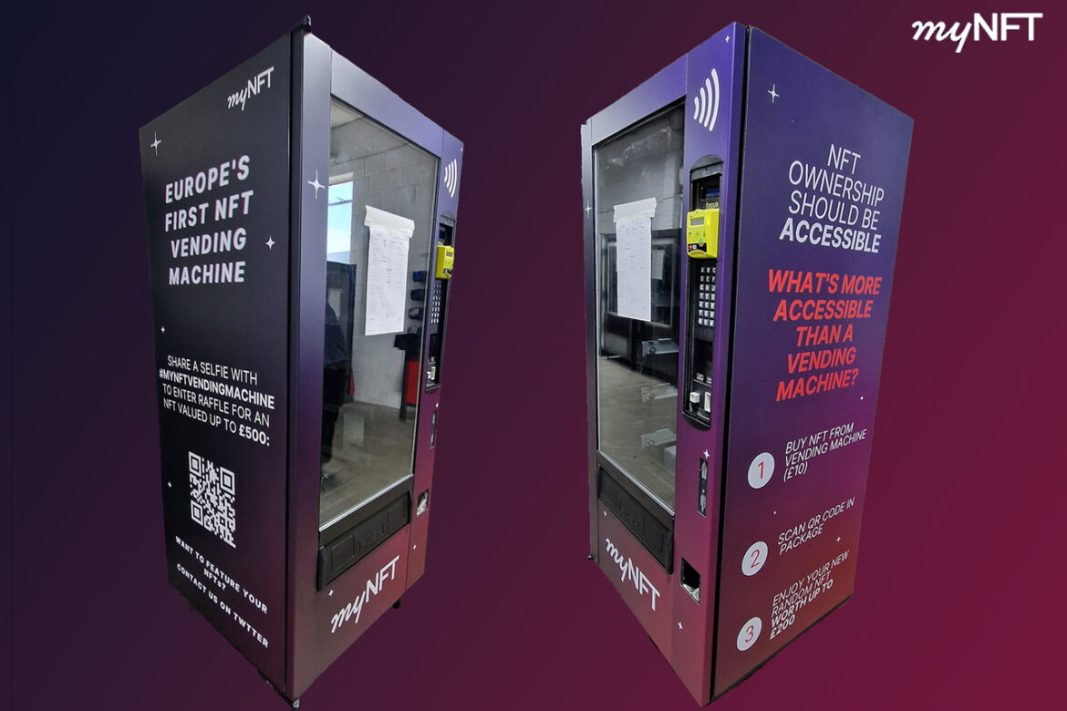 NFT Vending Machine to Be Unveiled in London Cryptoflies News