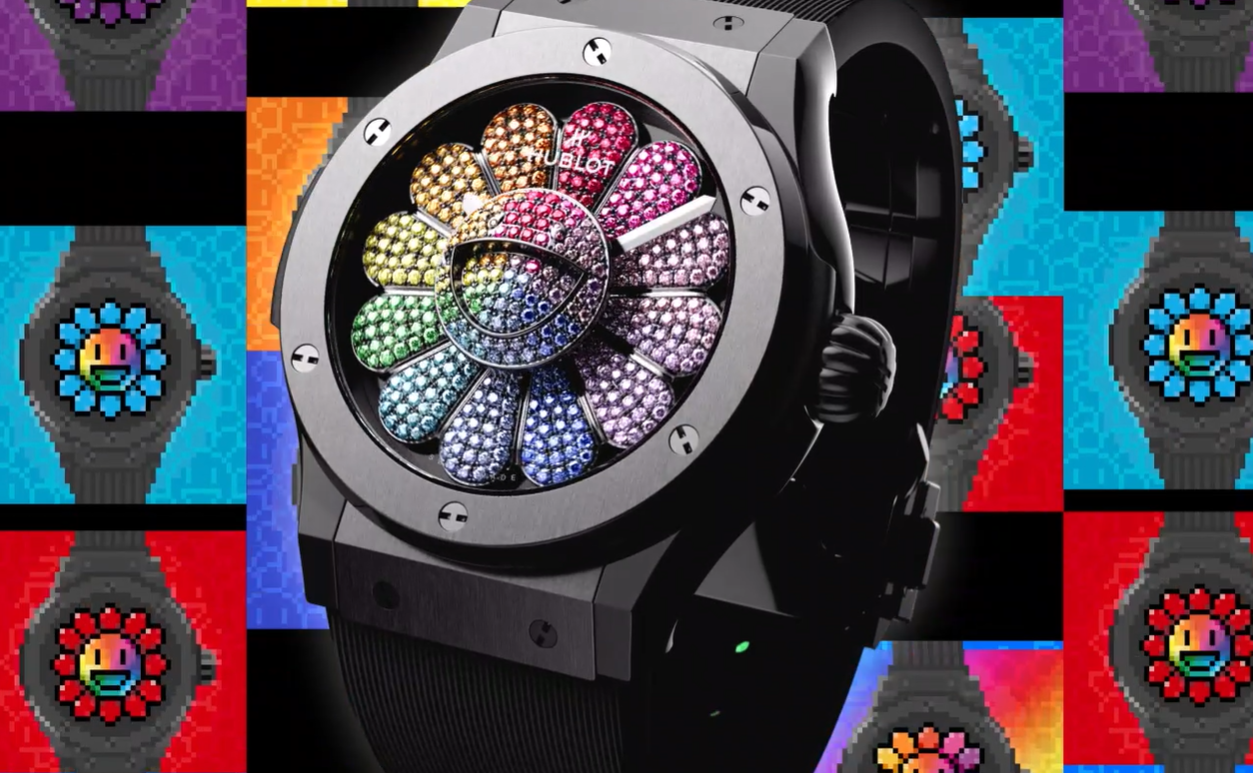 Murakami and Hublot Collaborate to Unveil 13 Unique NFTs and Watches -  DailyCoin