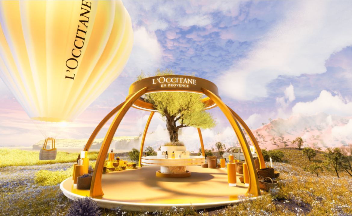 loccitane-metaverse-store loccitane metaverse virtual store