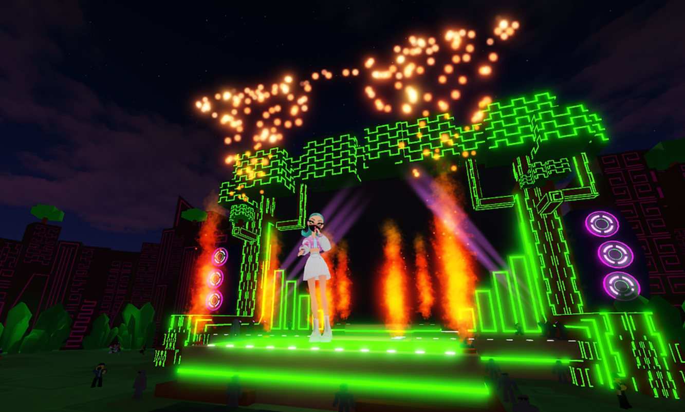 Roblox sets the stage for metaverse star Polar's exclusive concert